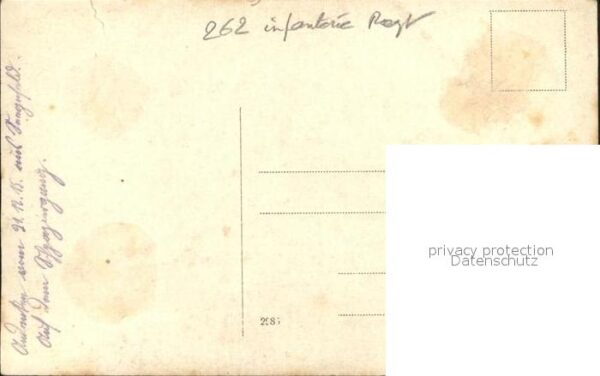 Militaria WK1 Res.IR 262 – Bild 2