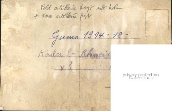 Feldartillerie Weltkrieg 1 – Bild 2