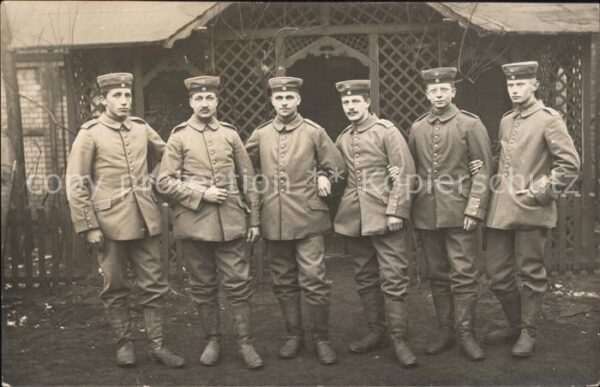 Militaria WK1 Gruppenfoto