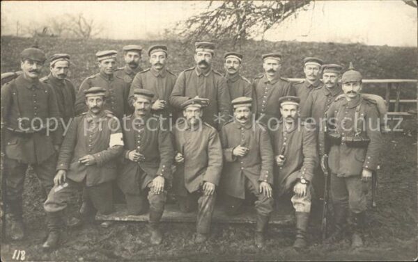 Militaria WK1 gruppenfoto