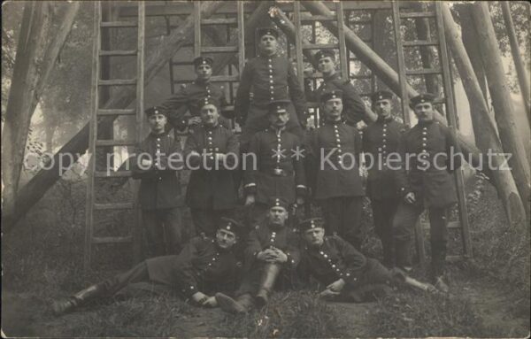 Militaria WK1 Gruppenfoto