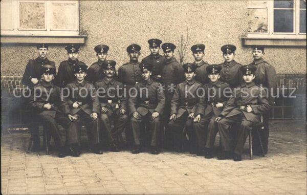 Militaria WK1 Gruppenfoto