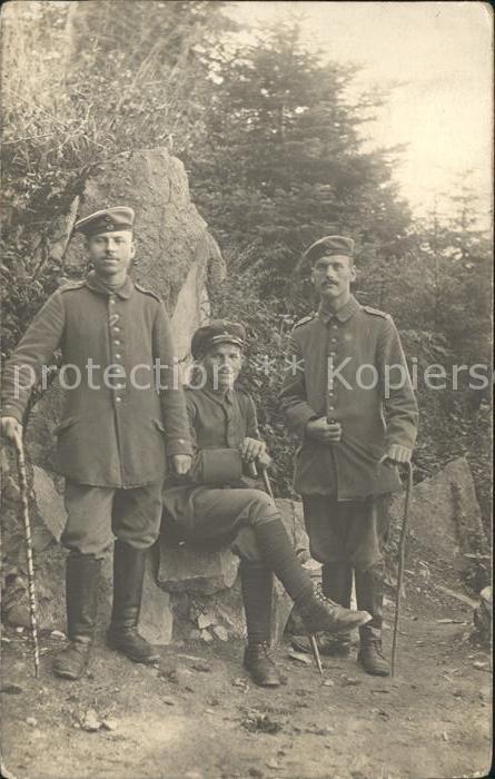 Militaria WK1 Gruppenfoto