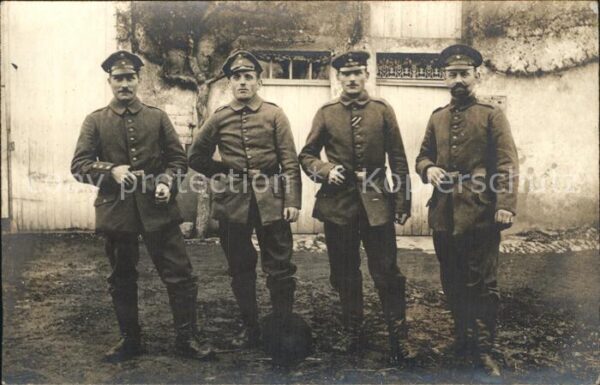 Militaria WK1 Gruppenfoto
