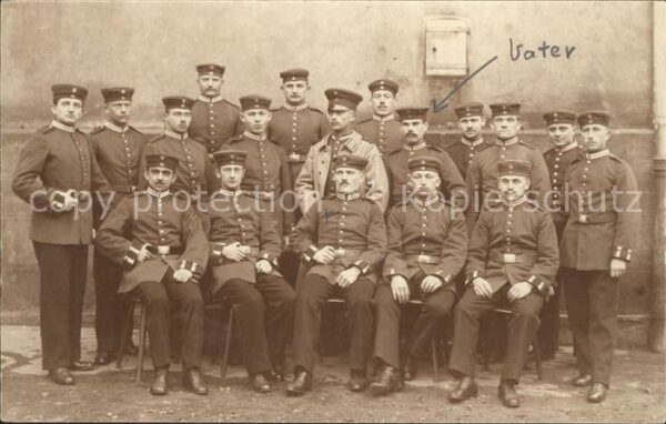 Militaria WK1 Gruppenfoto