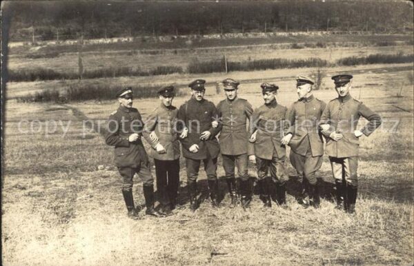Militaria WK1 Infanterie Regiment 401 Stab Gruppenfot