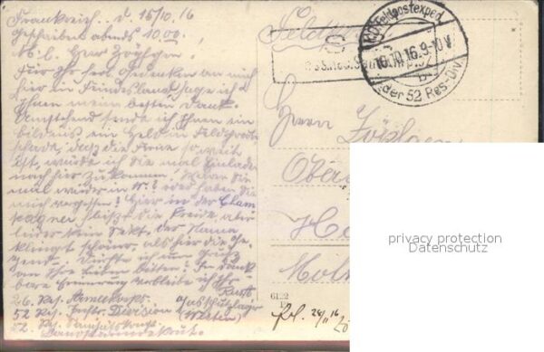 Militaria WK1 Deutscher Soldat in Frankreich – Bild 2