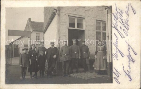 Militaria WK1 reserve infanterie regiment 245 Telegra