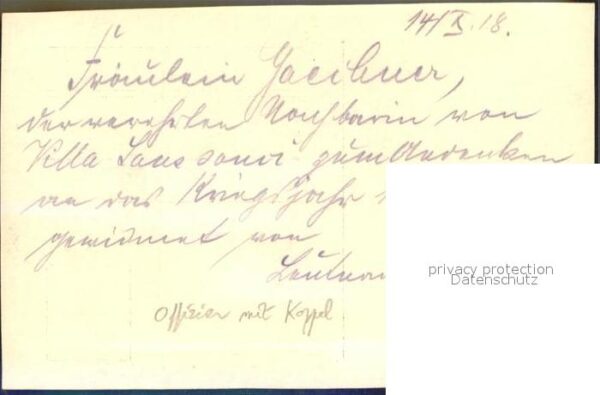 Militaria WK1 Offizier – Bild 2
