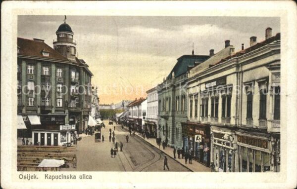 Osijek Croatia Kapucinska ulica