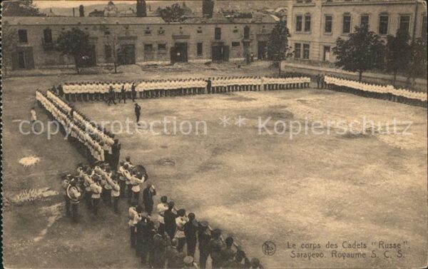 Sarajevo Le corps des Cades Russe