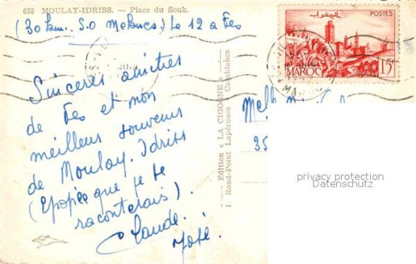 Moulay-Idris Place du Souk – Bild 2