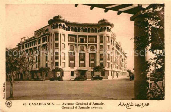 Casablanca Avenue General d_Amade