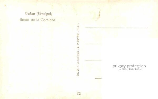 Dakar Route de la Corniche – Bild 2