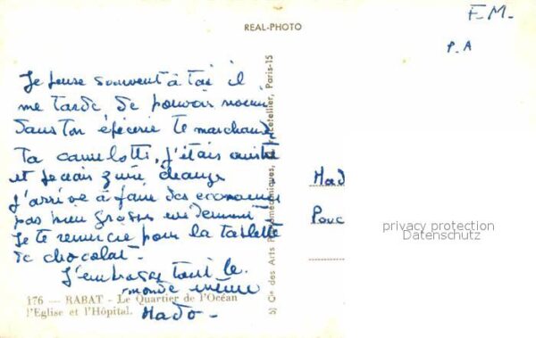 Rabat Marokko Le Quartier de l'Ocean Eglise et l_Hopi – Bild 2