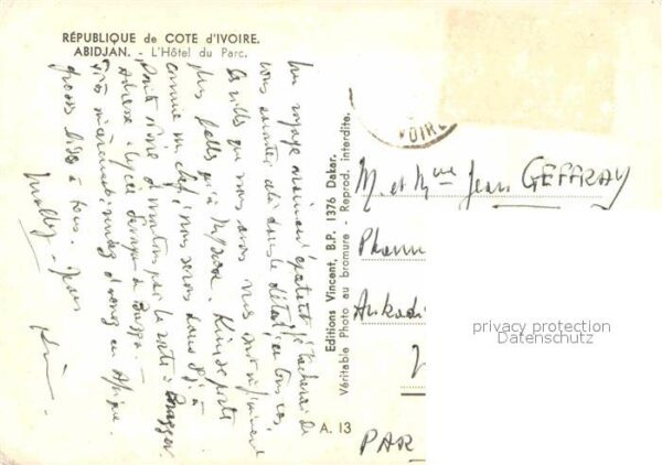 Abidjan Hotel du Parc – Bild 2