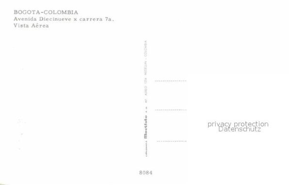 Bogota Colombia Fliegeraufnahme – Bild 2