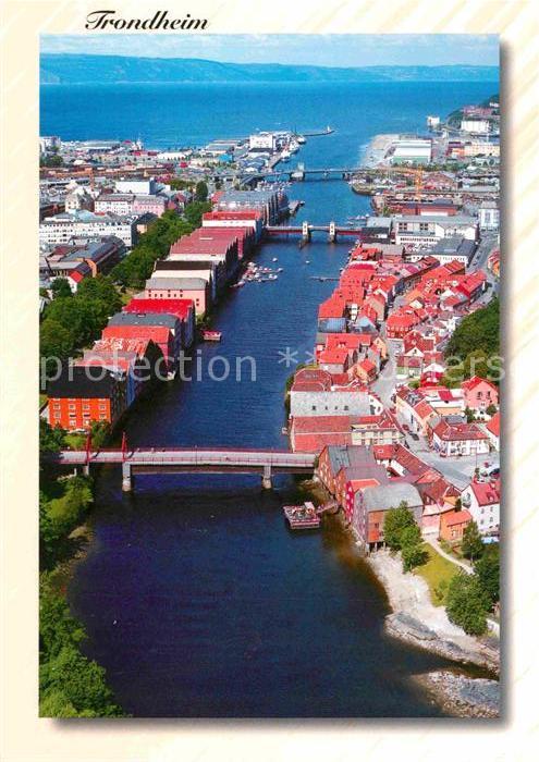 Trondheim Fliegeraufnahme
