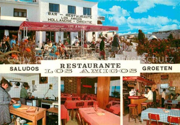 Arroyo de la Miel Restaurante Los Amigos Küche Gaststube