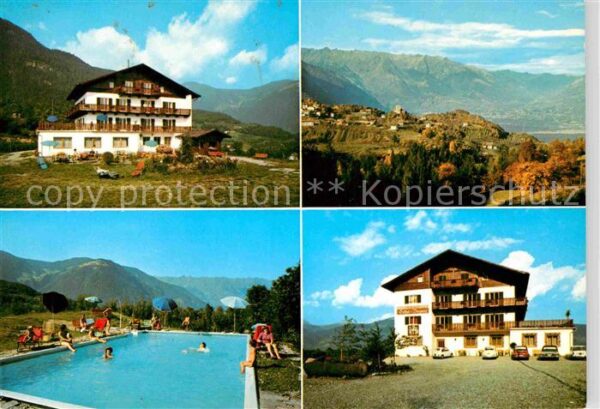 Voellan Lana Gasthof Pension Burgwies Schwimmbad Pan