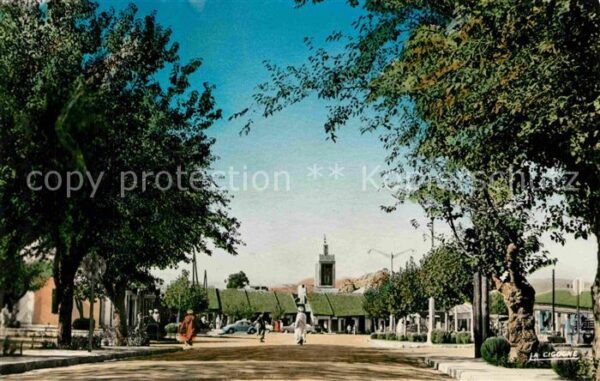 Azrou Marokko Zentral Platz