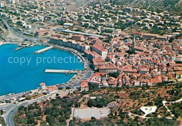 Senj Gospic Lika Senj Fliegeraufnahme