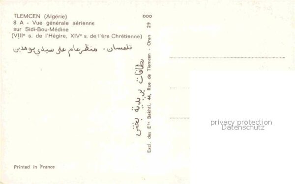 Tlemcen Fliegeraufnahme Sidi-Bou-Medine – Bild 2