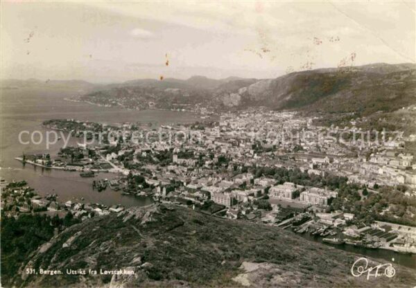 Bergen Norwegen Lovstakken