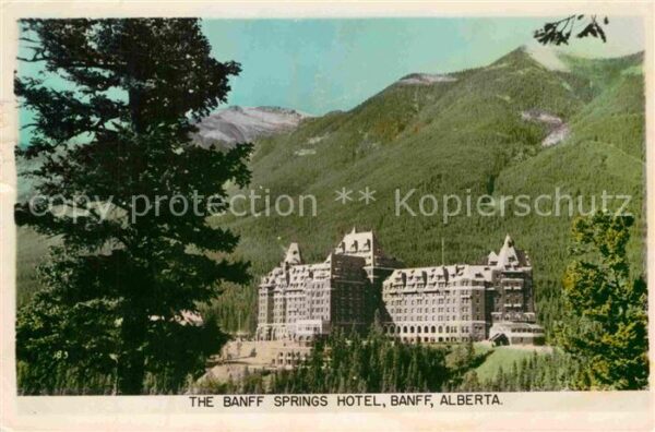 Banff Canada The Banff Springs Hotel