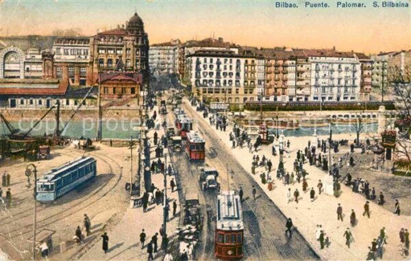 Bilbao Espana Puente Palomar S Bilbaina