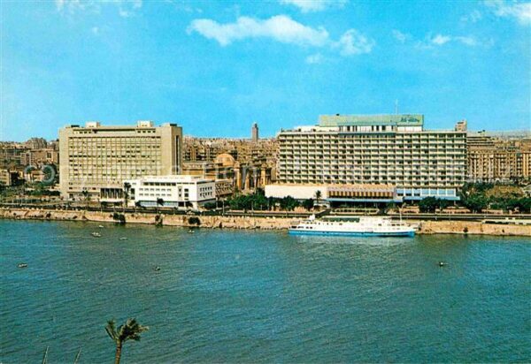 Cairo Egypt Nil Hilton Hotel