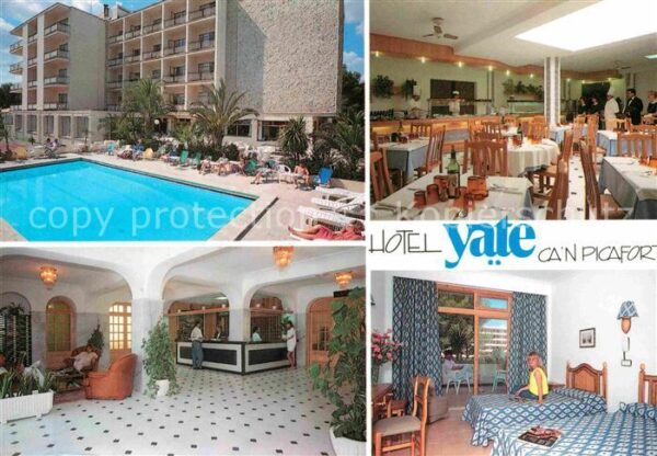 Can Picafort Mallorca Hotel Yate Swimmingpool Speisesaal Foye
