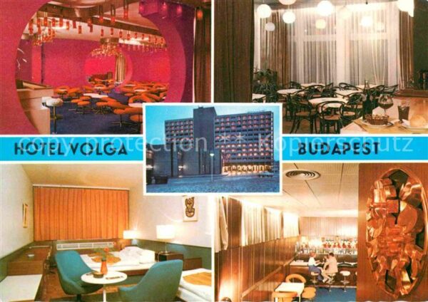 Budapest Hotel Volga Bar Gasträume Zimmer