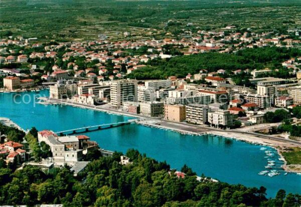 Zadar Zadra Zara Fliegeraufnahme
