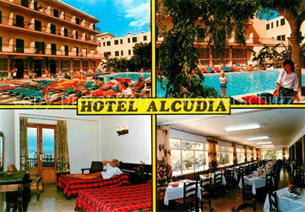 Puerto de Alcudia Hotel Alcudia Swimmingpool Zimmer Speis