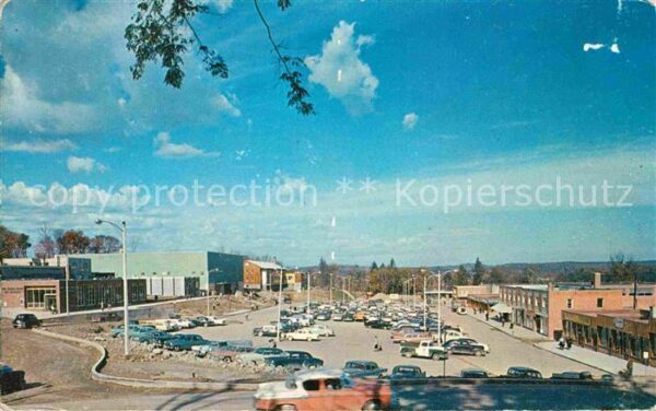 Ontario Canada The Lower Shopping Plaza Elliott Lake
