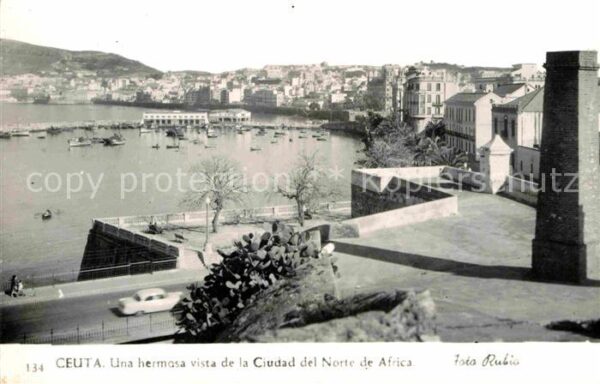 Ceuta Una hermosa vista de la Ciudad del Nort