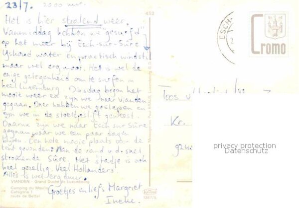 Vianden Camping du Moulin Fliegeraufnahme – Bild 2
