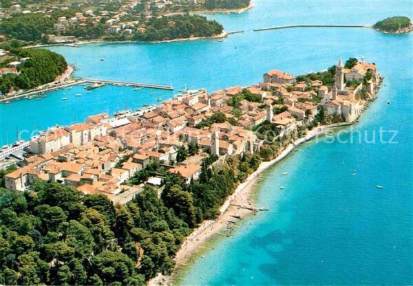 Rab Croatia Fliegeraufnahme