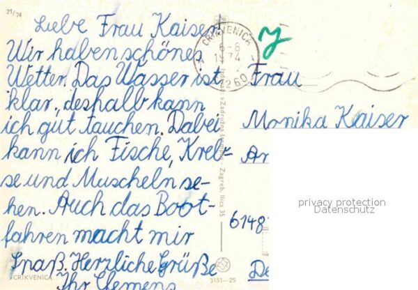 Crikvenica Kroatien Fliegeraufnahme – Bild 2