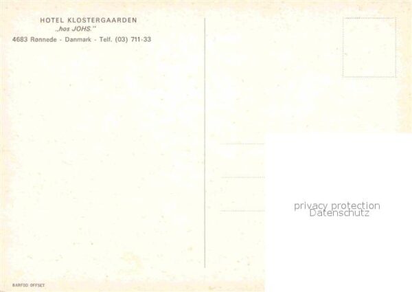 Ronnede Hotel Klostergaarden hos Johs – Bild 2