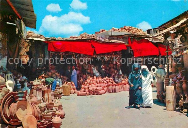 Marrakech Marrakesch Töpfermarkt