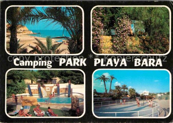 Tarragona Camping Park Playa Bara Strand Swimming