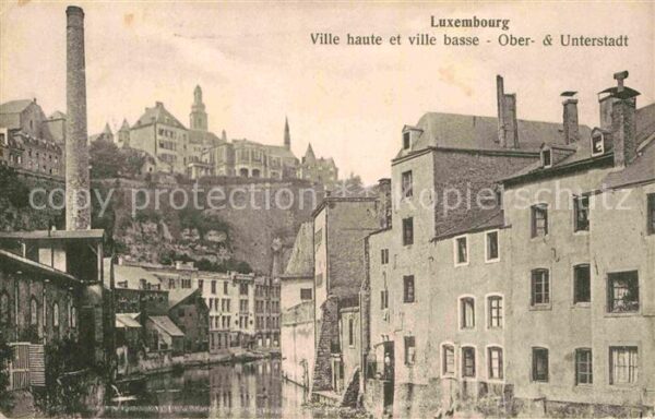 LUXEMBOURG  Luxemburg Altstadt