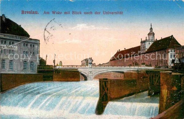 Breslau Niederschlesien Wehr Universität