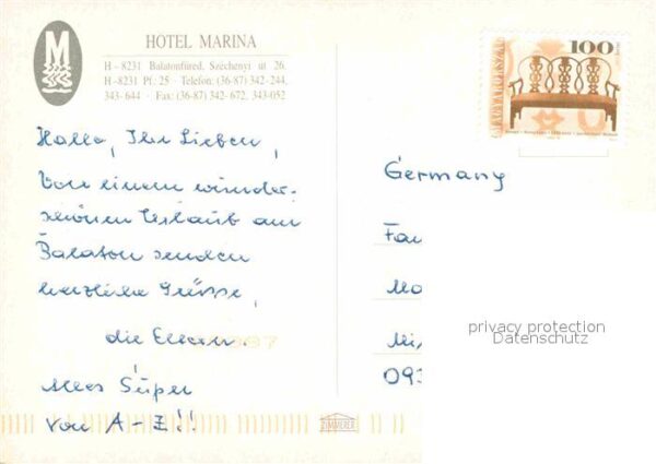 Balatonfuered Hotel Marina – Bild 2