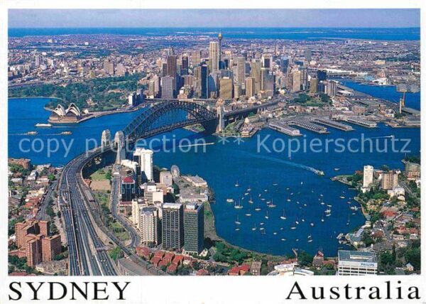 Sydney New South Wales Fliegeraufnahme