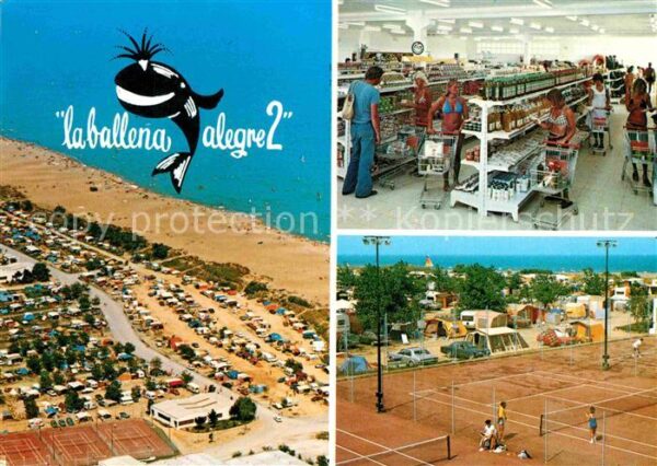 San Pedro Pescador Fliegeraufnahme Campingplatz La Ballena