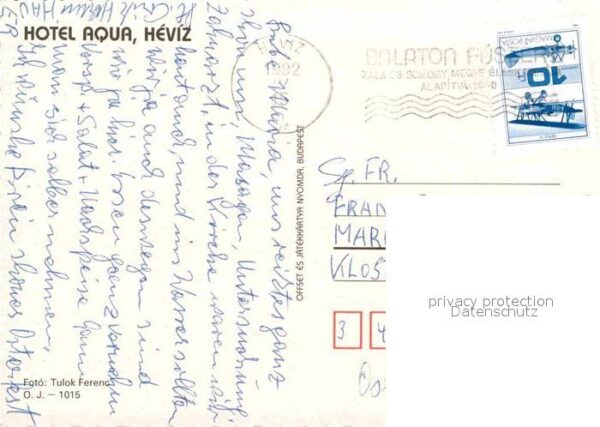 Heviz Hotel Aqua – Bild 2