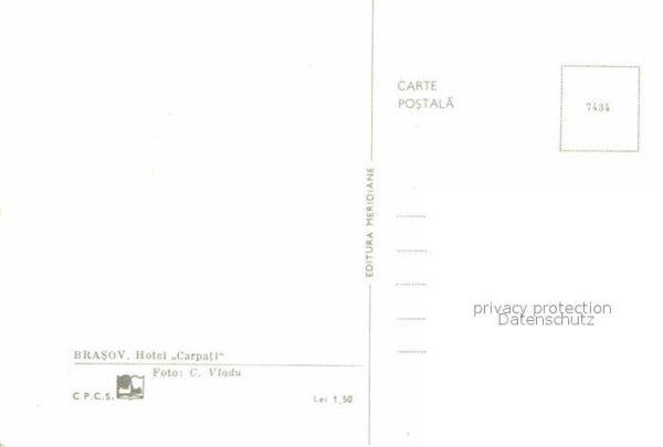 Brasso Brasov Kronstadt Hotel Carpati – Bild 2